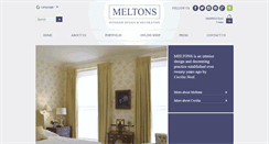 Desktop Screenshot of meltons.co.uk