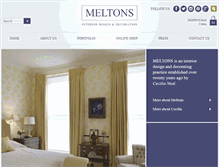 Tablet Screenshot of meltons.co.uk